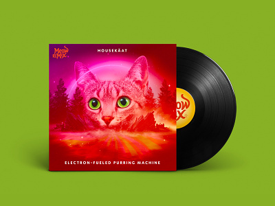 Meow Mix HouseKäat Album Art album cat cover edm feline layers meow meow mix music pet food