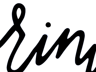 Curves anchor convert cursive i lettering line work n points r script smooth