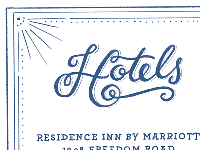 Hotels hotels invitation invite ipad pro lettering lines marriage script typography wedding