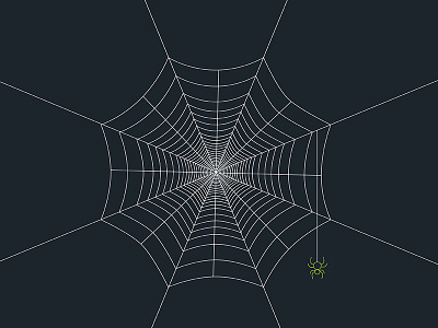 Web 13 halloween line october spider spooky web