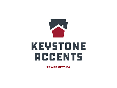 Keystone Accents accents branding building chimney construction house keystone red