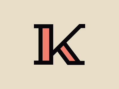 mmmK dropcap k k letter mkay type typography