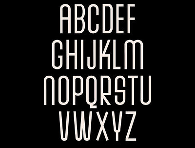 Uppercase Letterforms font font design graphic design lettering typedesign