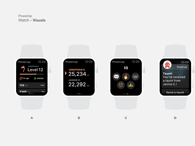 Apple Watch visual design concepts app apple watch ui design watch app