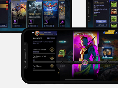 Mobile game UX design game mobile mobile game design ui design