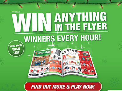 Canadian Tire Wish & Win Campaign