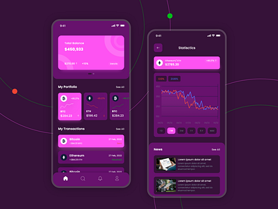 Crypto Management Application Concept