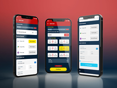 Add Cash Screen Redesign for big cash app