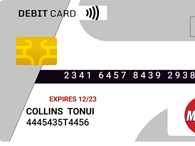 credit card UI