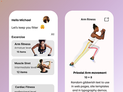 Fitness app