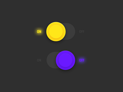 #015 On/Off Switch daily ui design