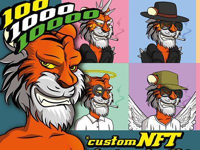 Custom NFT designs within 24 hours