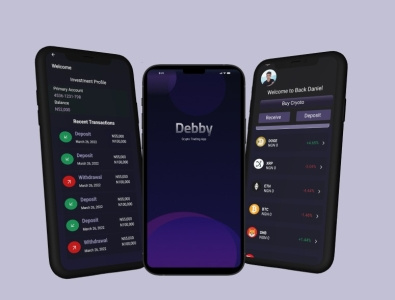 Welcome to Debby crypto design ui