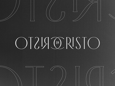 Em cristo - Serie ccvideira church design churchmedia creative design logotype