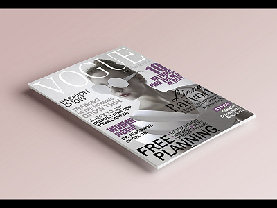 Design magazine "Vogue" covers design designer graphicdesign grodno magazine vogue