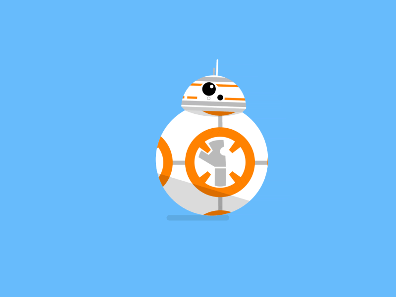 BB-8 after effects bb 8 loop motion graphics star wars