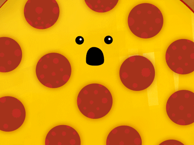 Pizza! after effects character illustrator motion graphics photoshop pizza