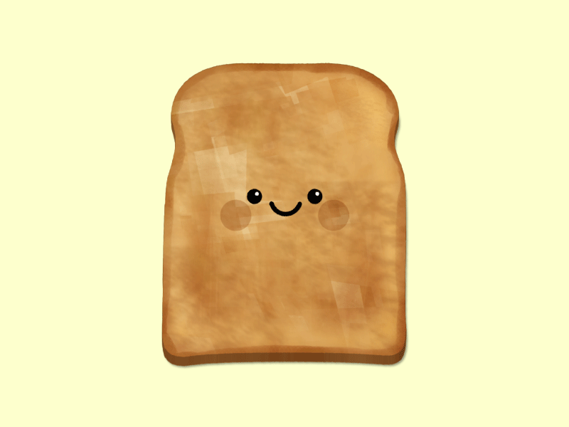 Toast toast logo motion graphics illustrator after effects