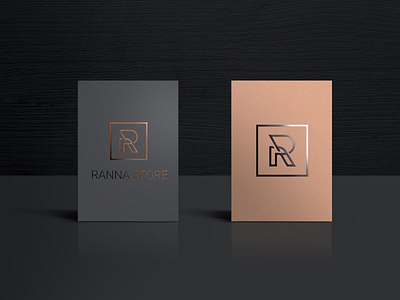 Ranna Store Logo brand fashion logo mockup