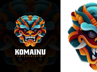 Komairu 3d branding design graphic design illustration komairu logo vector