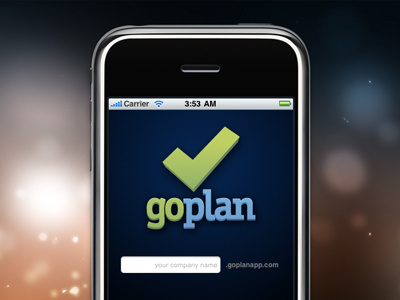 Goplan iPhone Login goplan iphone login logo