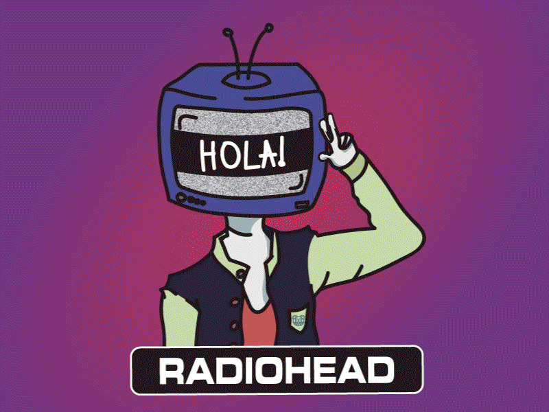 25-04-2018 glitch head ilustration radiohead television