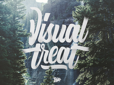 Visual Treat art artwork calligraphy creative custom lettering design graphic graphic design hand lettering handdrawn illustration lettering photoshop type type design typography vector