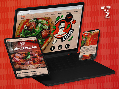 UI starter pack for a pizza restaurant, Part III. css desktop mobile pizza react responsive restaurant tablet ui webdesign