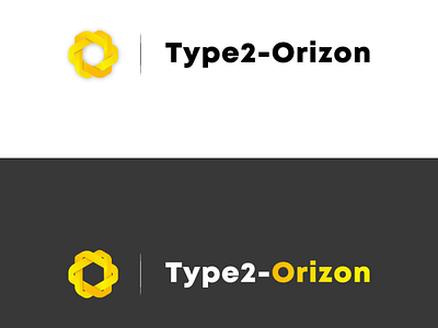 Type2-Orizon Logo 3d animation app branding creative creative design design graphic design illustration logo motion graphics ui