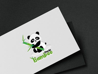 Panda Bamboo Logo 3d animation app branding creative creative design design graphic design illustration logo motion graphics ui