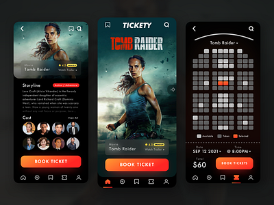 Tickety Movie Ticket App