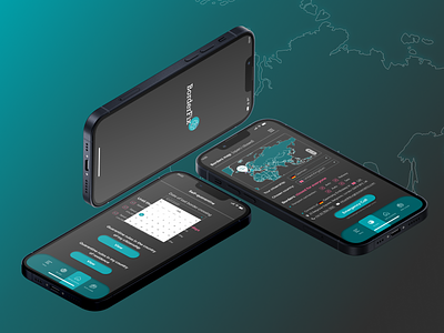 Mobile app to track the openness of borders app auto borders branding bus citizenship countries covid design embassy jorney locked down mobile pandemic plane train trip ui ux vacation