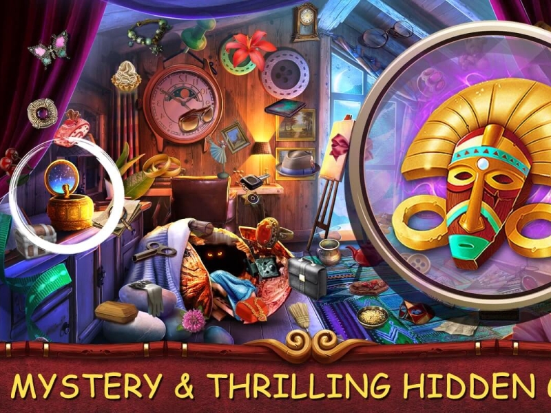 Free Hidden Object Game : Secret House by Isla Smeth on Dribbble