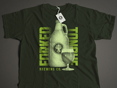 Forked Tongue Shirt apparel graphic design hop merchandise shirt snake