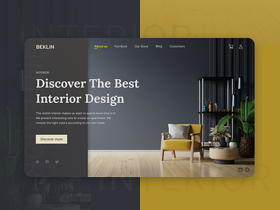 BELKIN Interior Website UI Design