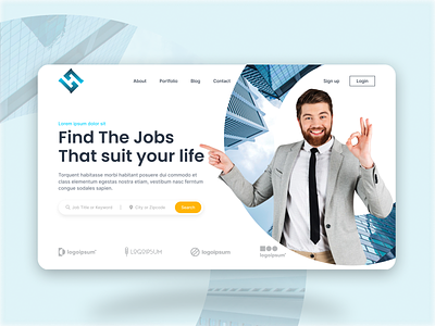 Job Portal website design