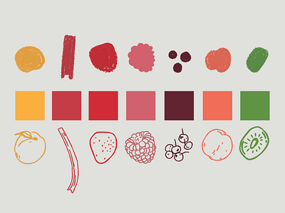 Fruit Jammy Color Palette