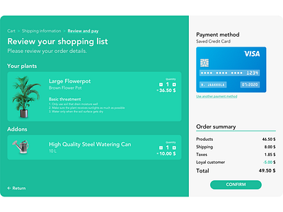 Daily UI challenge #001 - Credit Card Checkout 002 app challenge checkout credit card daily daily ui dailyui payment visa