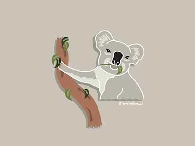 Save the Koalas: Pt. 2 australia bushfire climate change design digital illustration drawing fire illustration koala