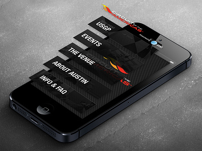 Circuit of The Americas (COTA) angle app apple circuit of the americas cota f1 formula one iphone isometric mobile race