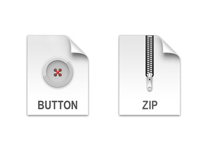 Zip File? What about a Button File? button desktop file icon filetype icon mac mac os osx zip