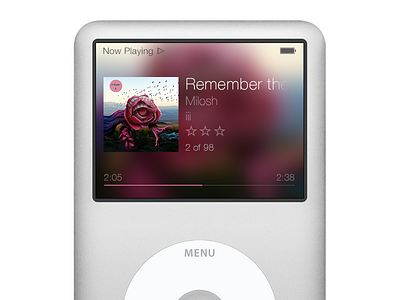 iPod Classic iOS 7 Re-Design