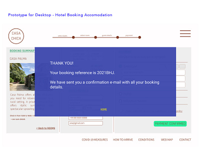 Prototype for Desktop - Hotel Booking Accommodation design figma photography typography ui ux