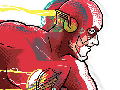 Flash comicbook comicbooks dc dccomics drawing flash illustration procr theflash