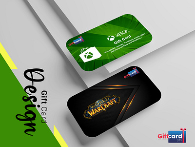 Gift Card Design app branding design graphic design illustration logo typography ui ux vector