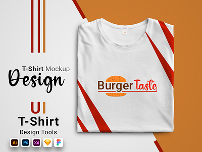 T-Shirt Mockup Design app branding design graphic design illustration logo typography ui ux vector