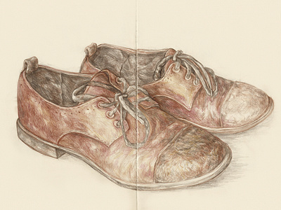 Shoes #2 editorial illustration illustration traditional illustration
