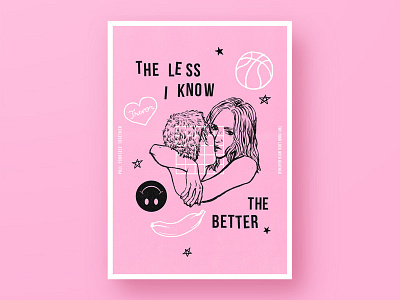 The Less I Know The Better illustration poster tame impala the less i know the better