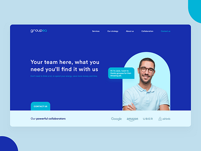 Landing Page - Groupea