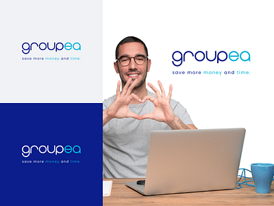 Groupea Logo brand design brand identity branding branding design logo logo design logodesign logotype typogaphy typographic typography art